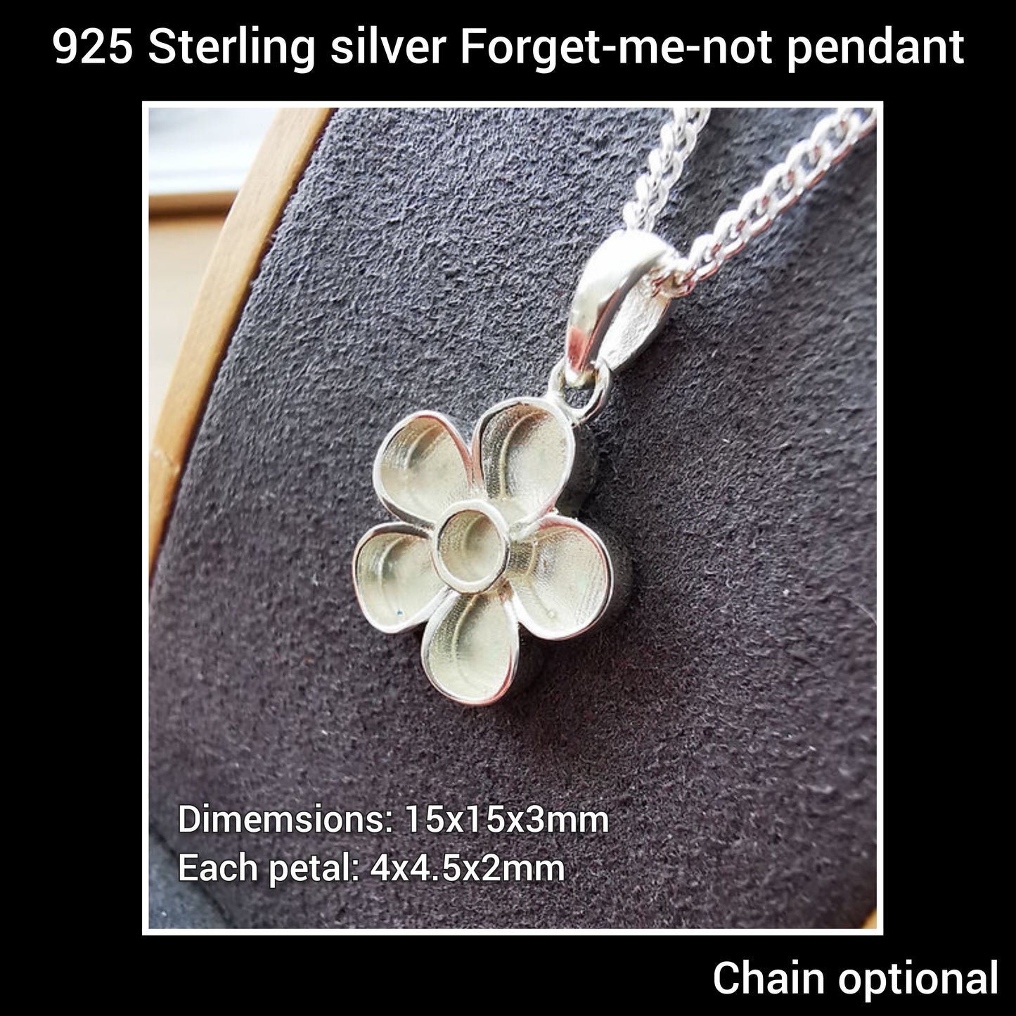 925 Sterling Silver Cremation Ashes and/or Hair Memorial Necklaces