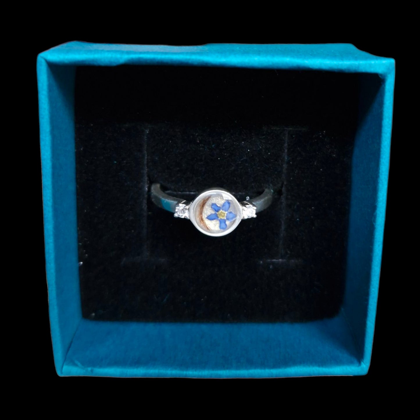 925 Sterling Silver Cremation Ashes and/or Hair Ring Collection