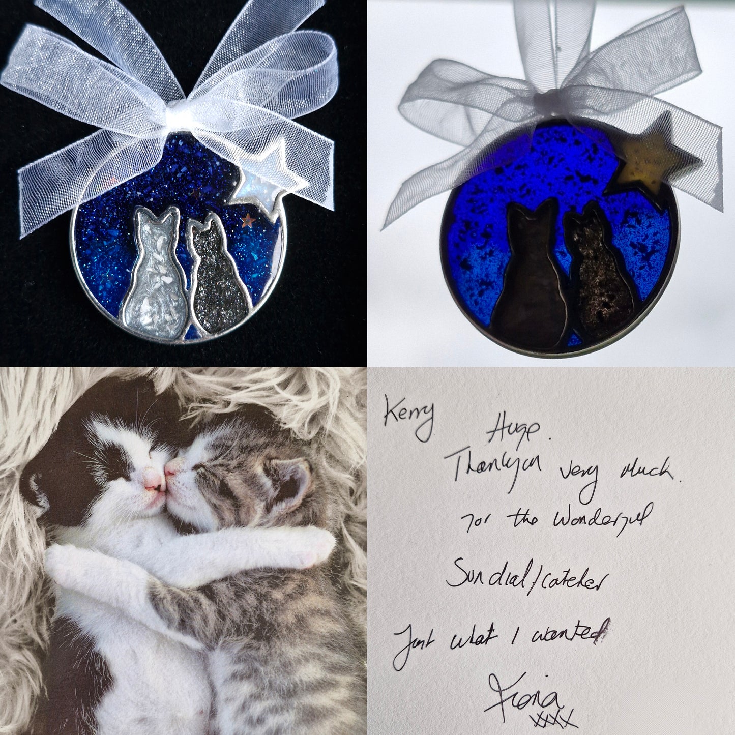 Customer review for cremation jewellery