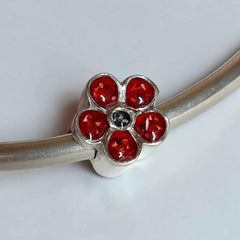 Flower charm