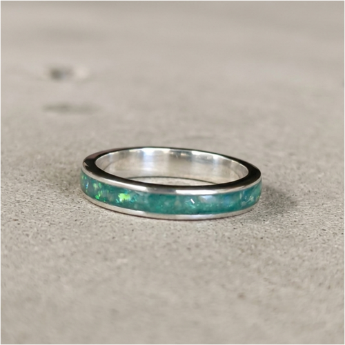 4mm width channel ring - Alternative metals