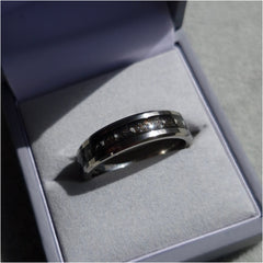 6mm width channel ring - Alternative metals