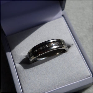 6mm width channel ring - Alternative metals