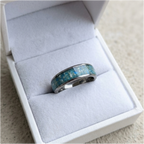 6mm width channel ring - Alternative metals