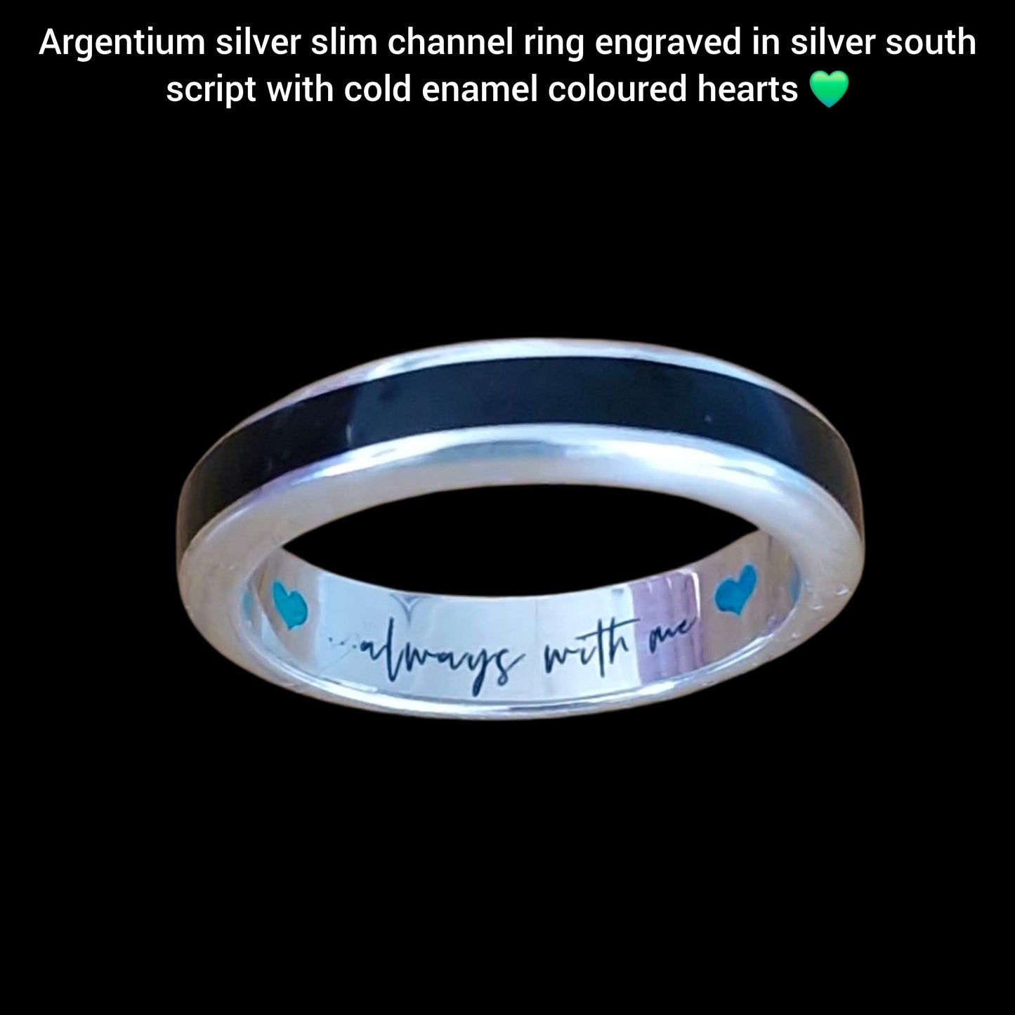 925 Sterling Silver Cremation Ashes and/or Hair Ring Collection