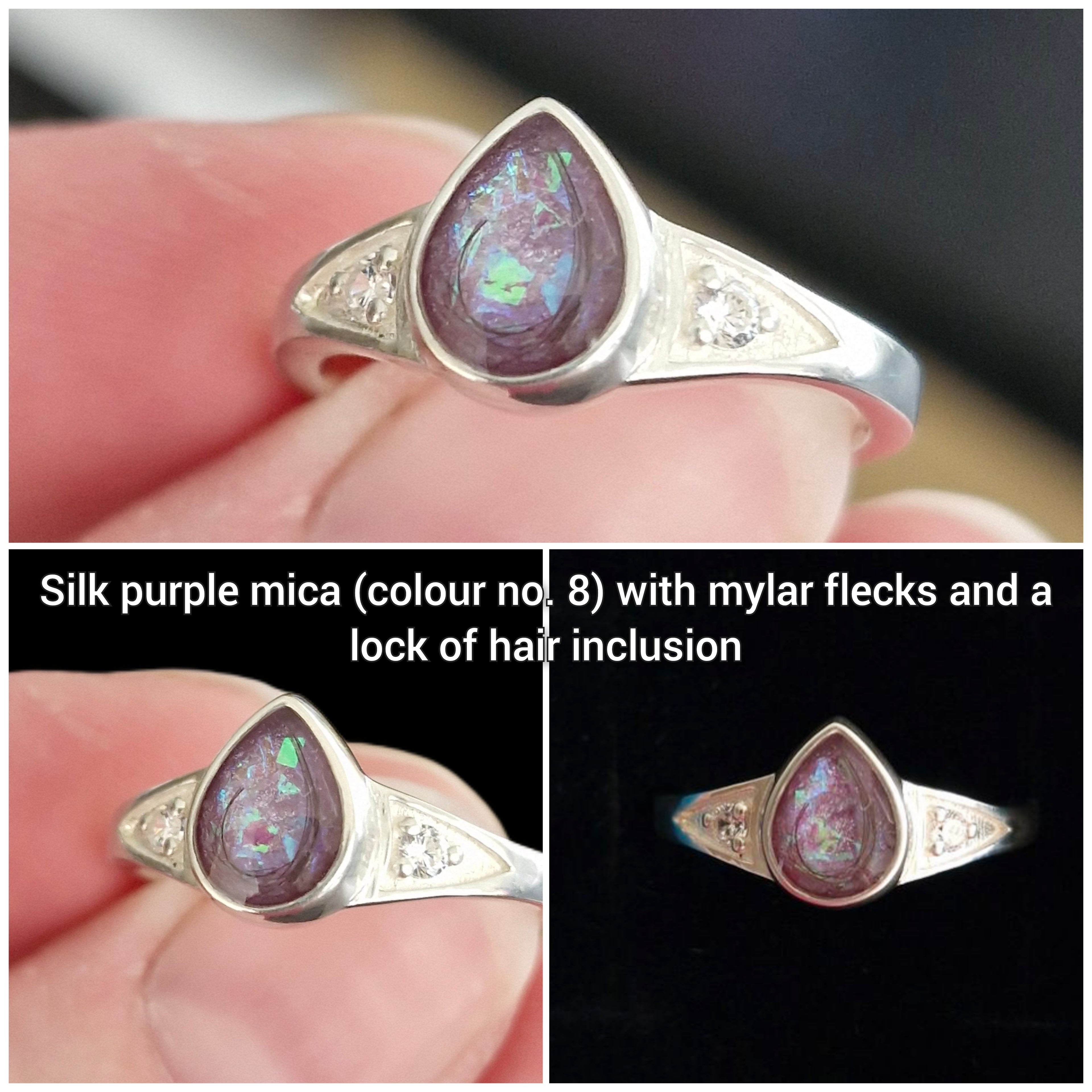 3 channel unisex ring - 925 sterling silver