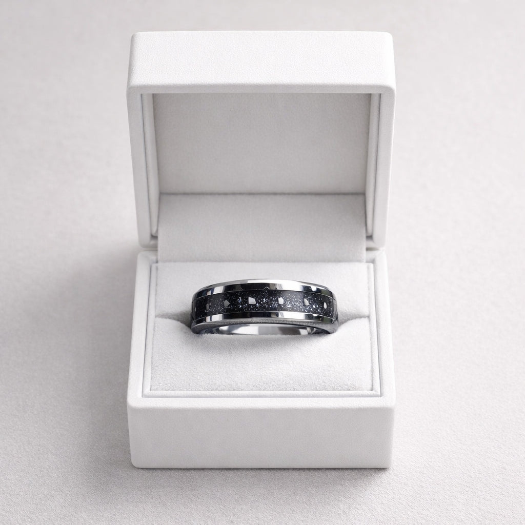 6mm width channel ring - Alternative metals