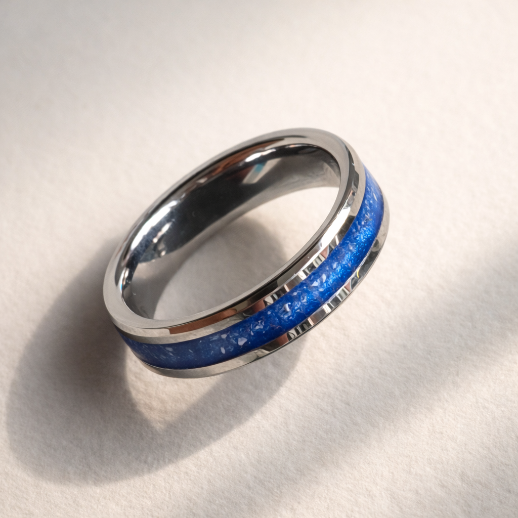 6mm width channel ring - Alternative metals