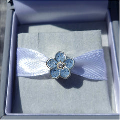 Forget-me-not charm (new design)