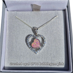 Heart of eternity pendant