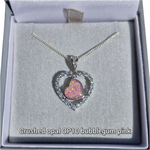 Heart of eternity pendant