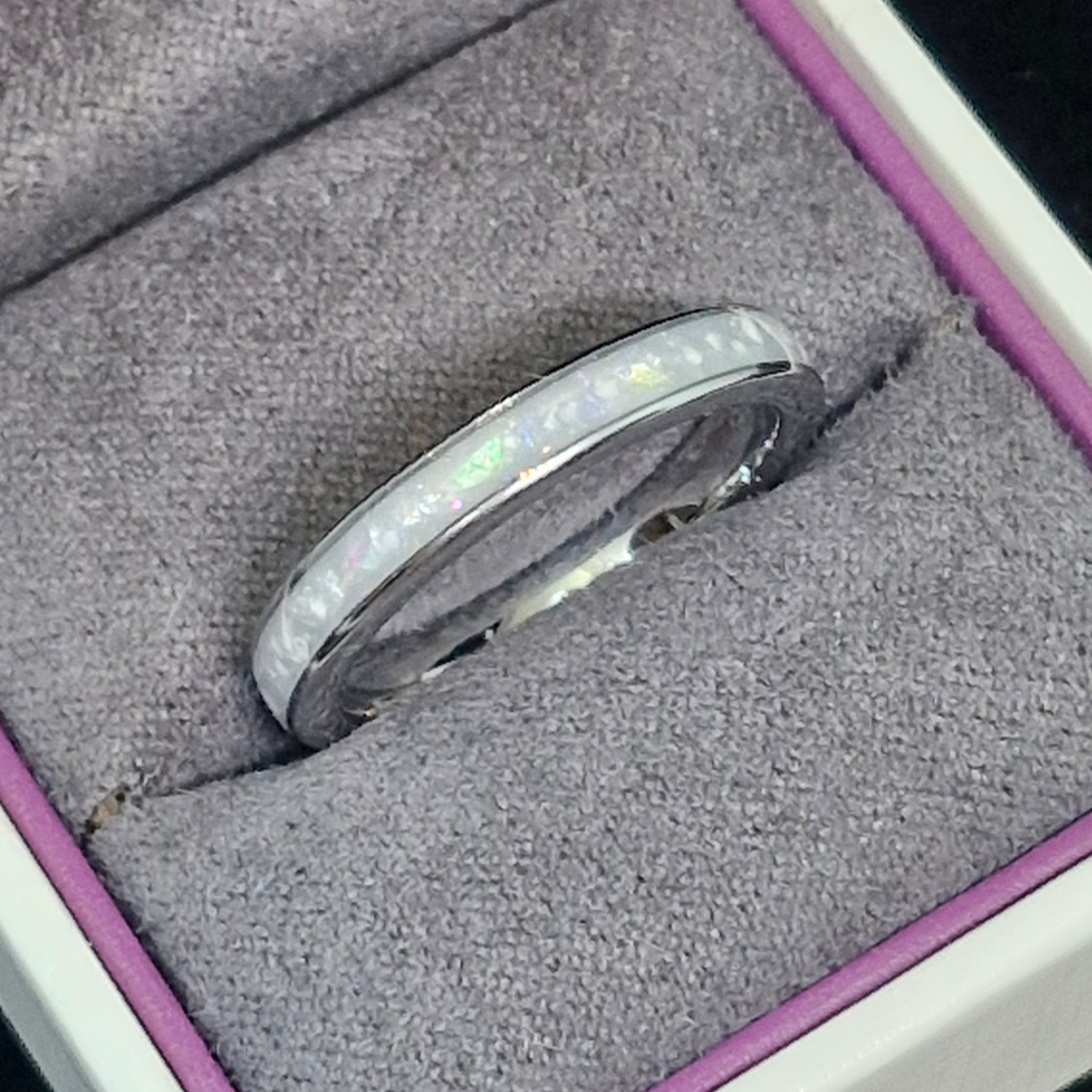 3.2mm width channel ring - Alternative metals