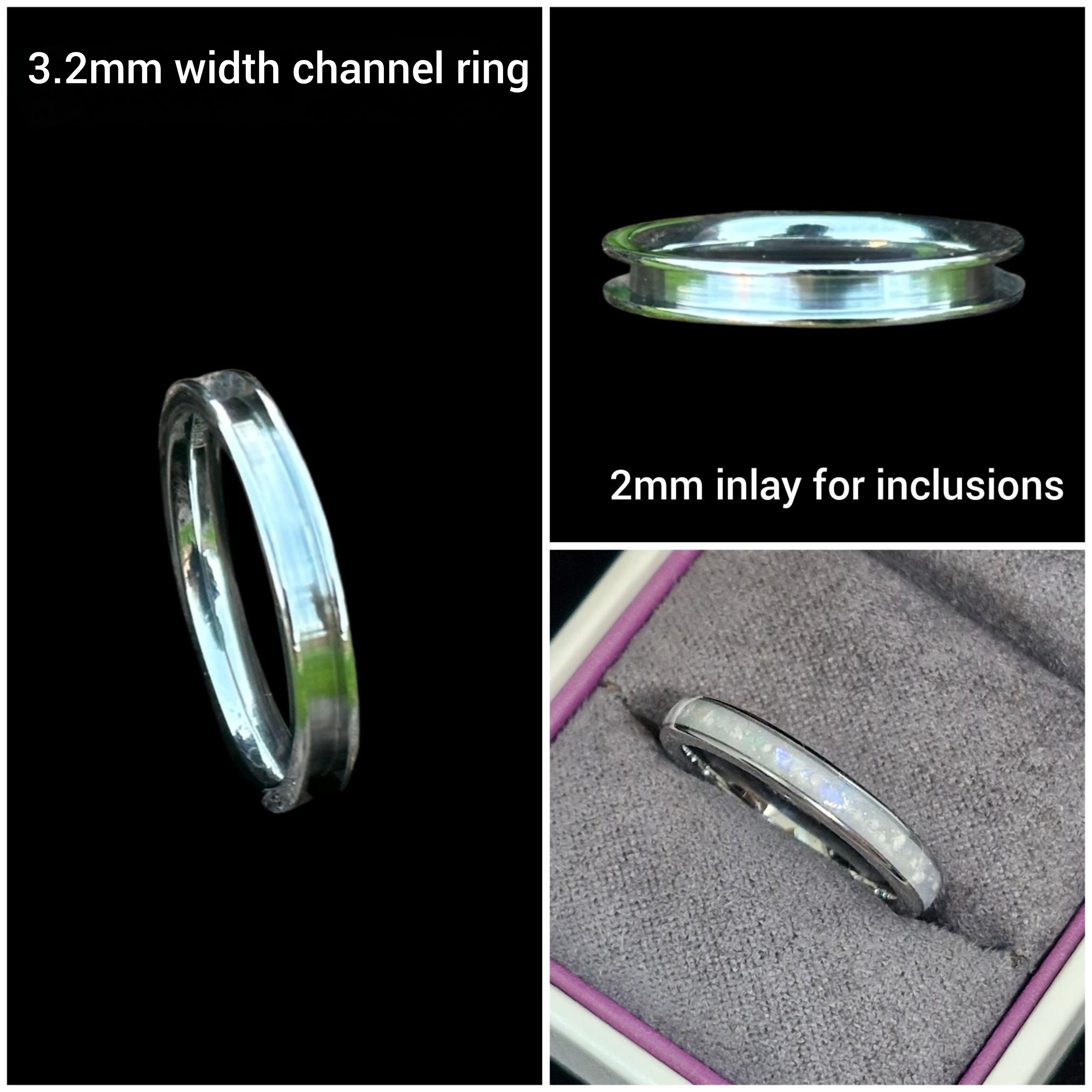 3.2mm width channel ring