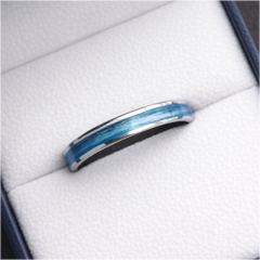 3.2mm width channel ring - Alternative metals