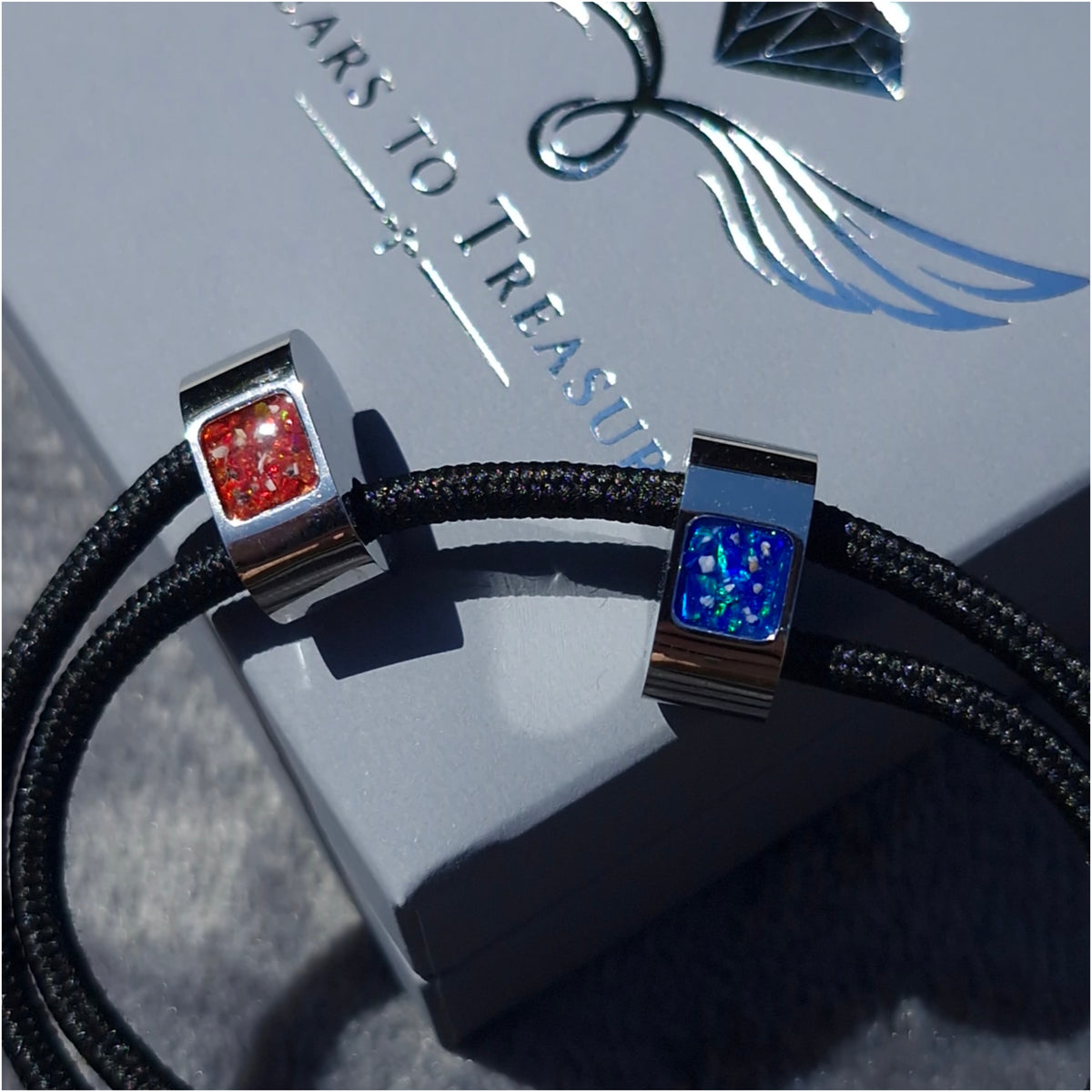 Adjustable cord bracelet