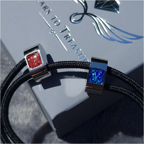 Adjustable cord bracelet