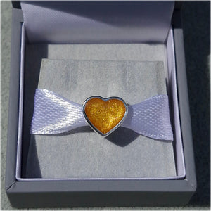 Plain Heart bracelet charm