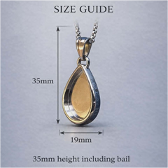 Large Teardrop Pendant
