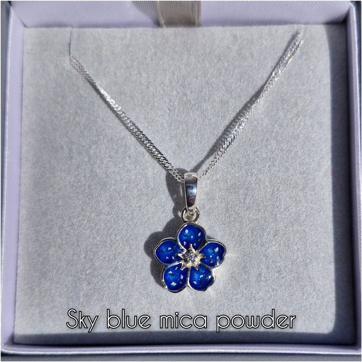 Forget-Me-Not pendant (new design)