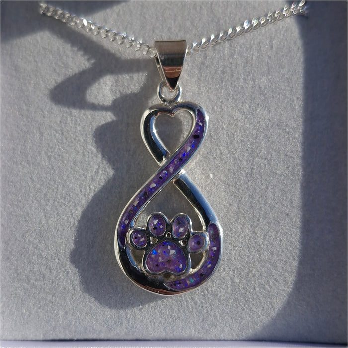 Eternal paw pendant