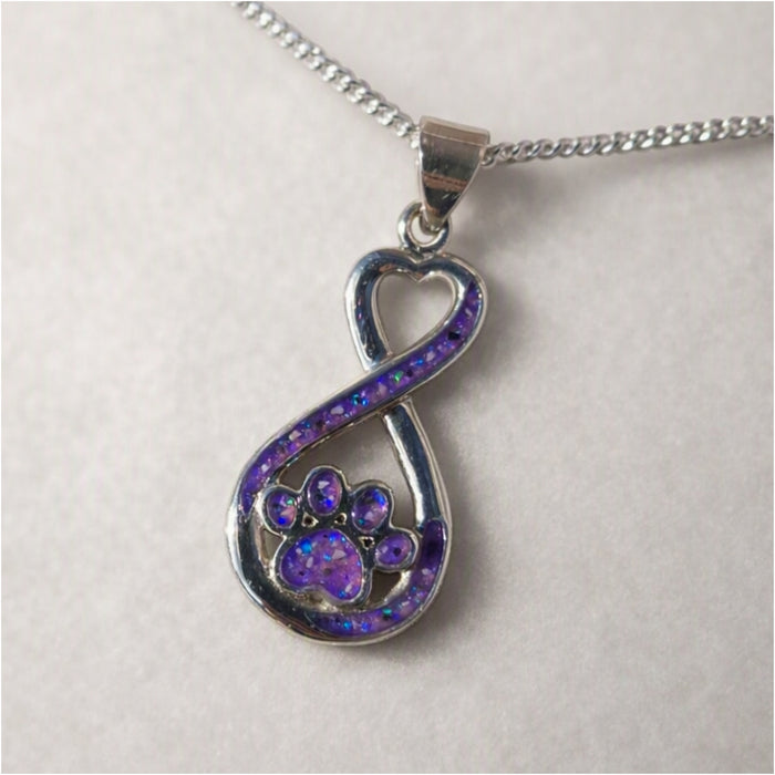Eternal paw pendant
