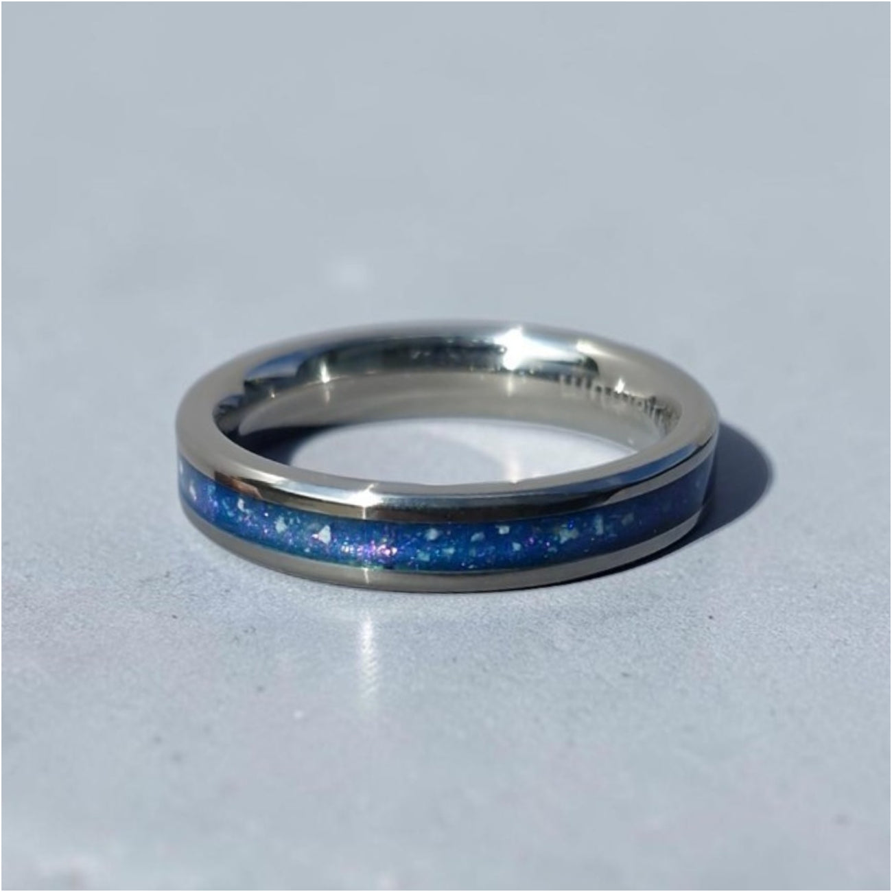 4mm width channel ring - Alternative metals