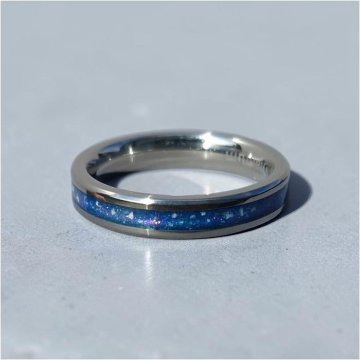 4mm width channel ring - Alternative metals