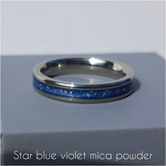 4mm width channel ring - Alternative metals