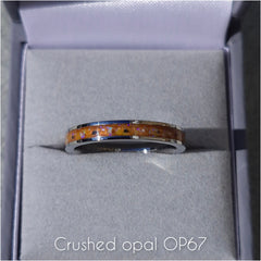 3.2mm width channel ring - Alternative metals