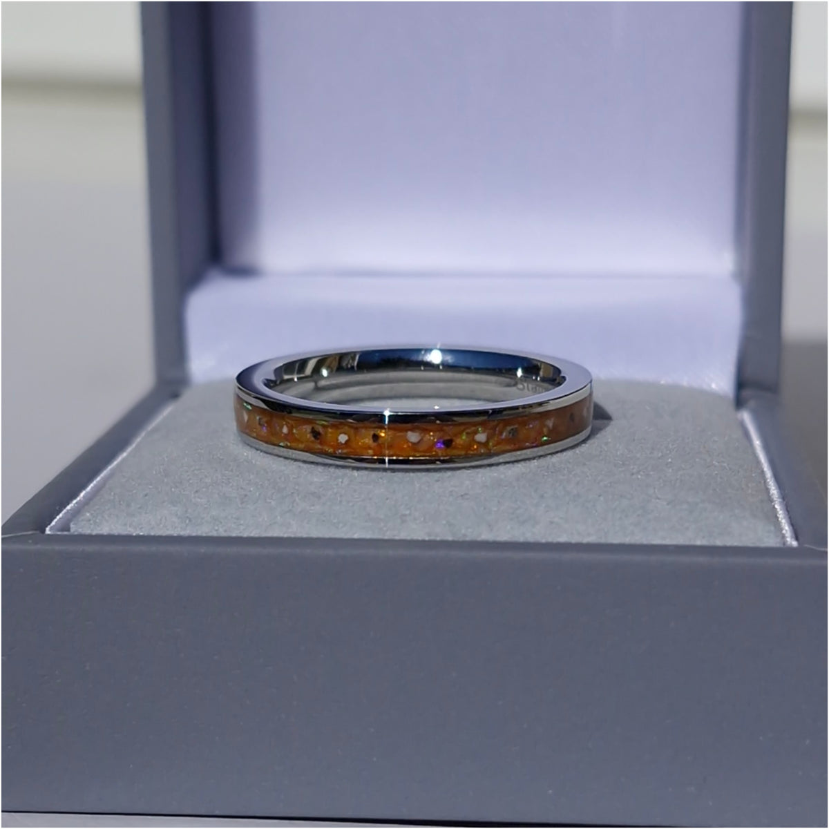 3.2mm width channel ring - Alternative metals