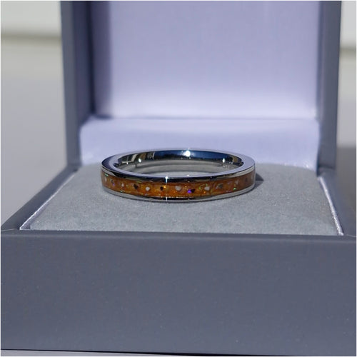 3.2mm width channel ring - Alternative metals