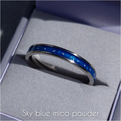 3.2mm width channel ring - Alternative metals