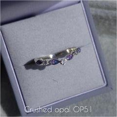 Marquise wishbone ring