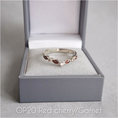 Marquise wishbone ring