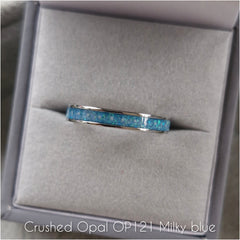 3.2mm width channel ring - Alternative metals