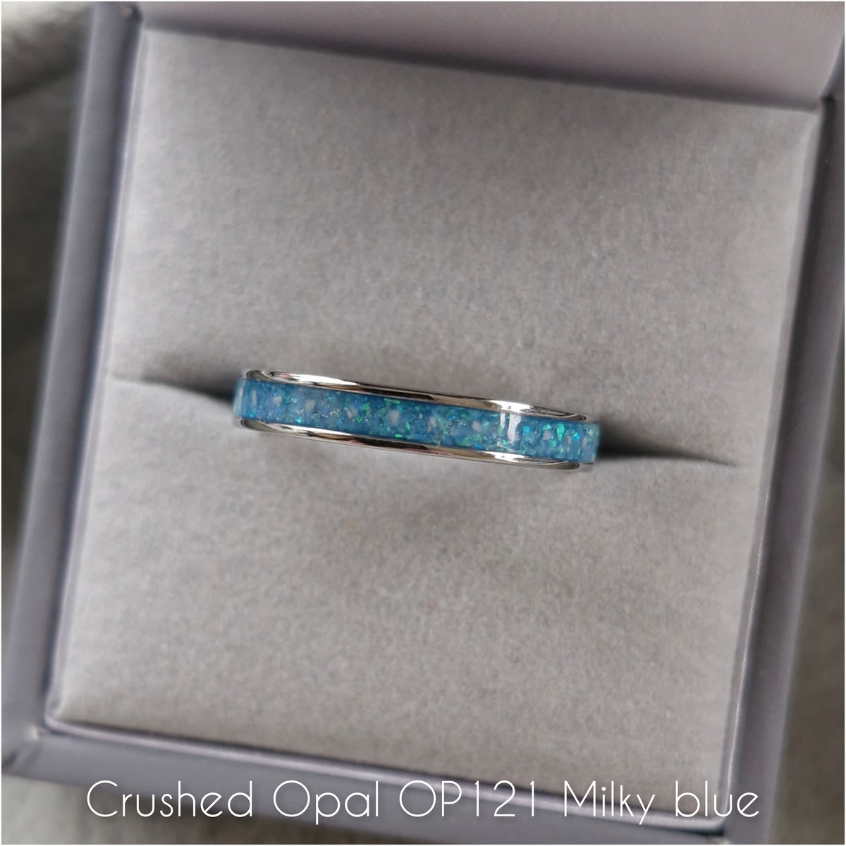 3.2mm width channel ring - Alternative metals