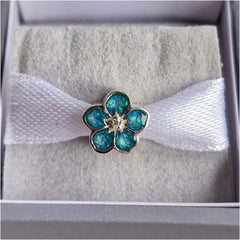 Forget-me-not charm (new design)