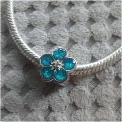 Forget-me-not charm (new design)