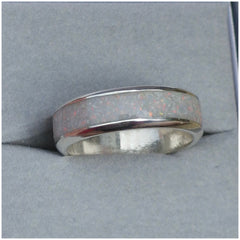 Wide channel ring - 925 sterling silver