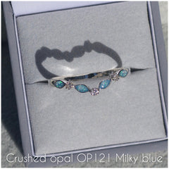 Marquise wishbone ring