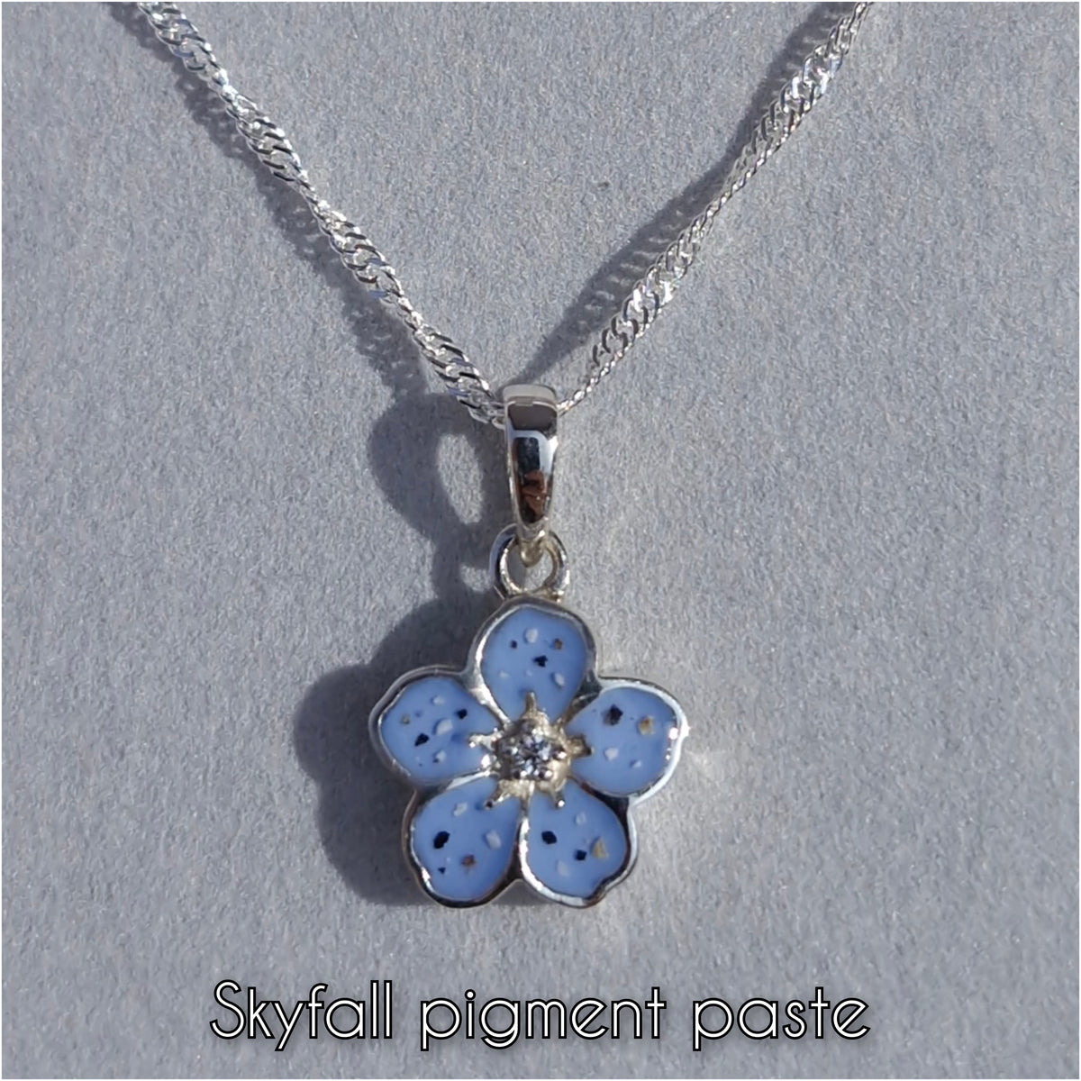 Forget-Me-Not pendant (new design)