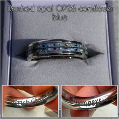 6mm width channel ring - Alternative metals