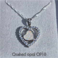 Heart of eternity pendant