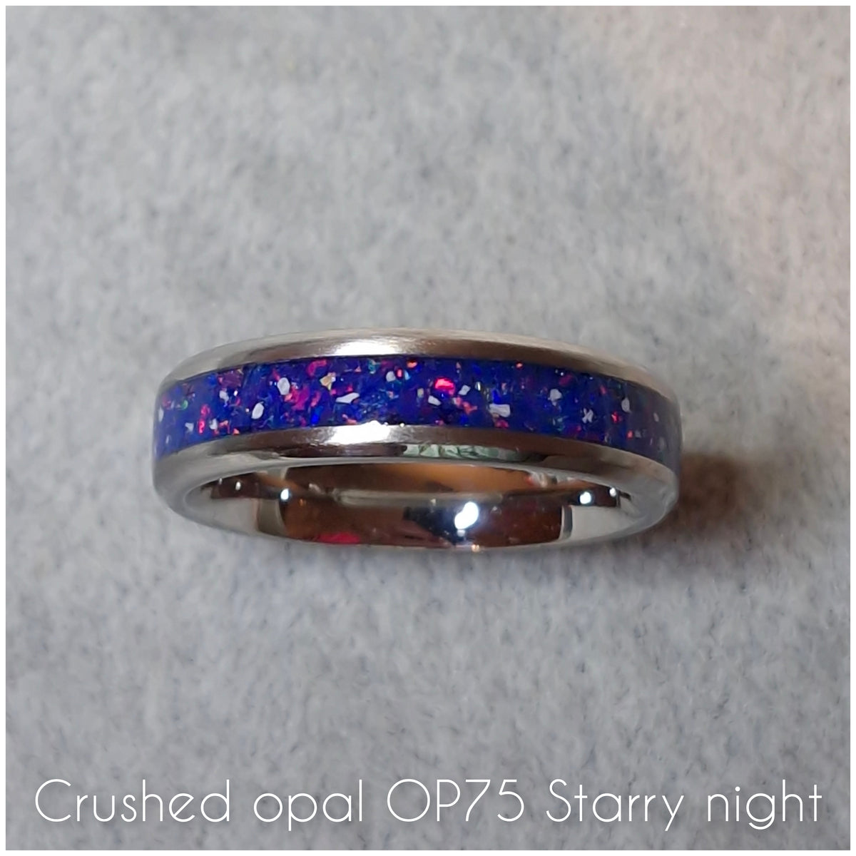 6mm width channel ring - Alternative metals