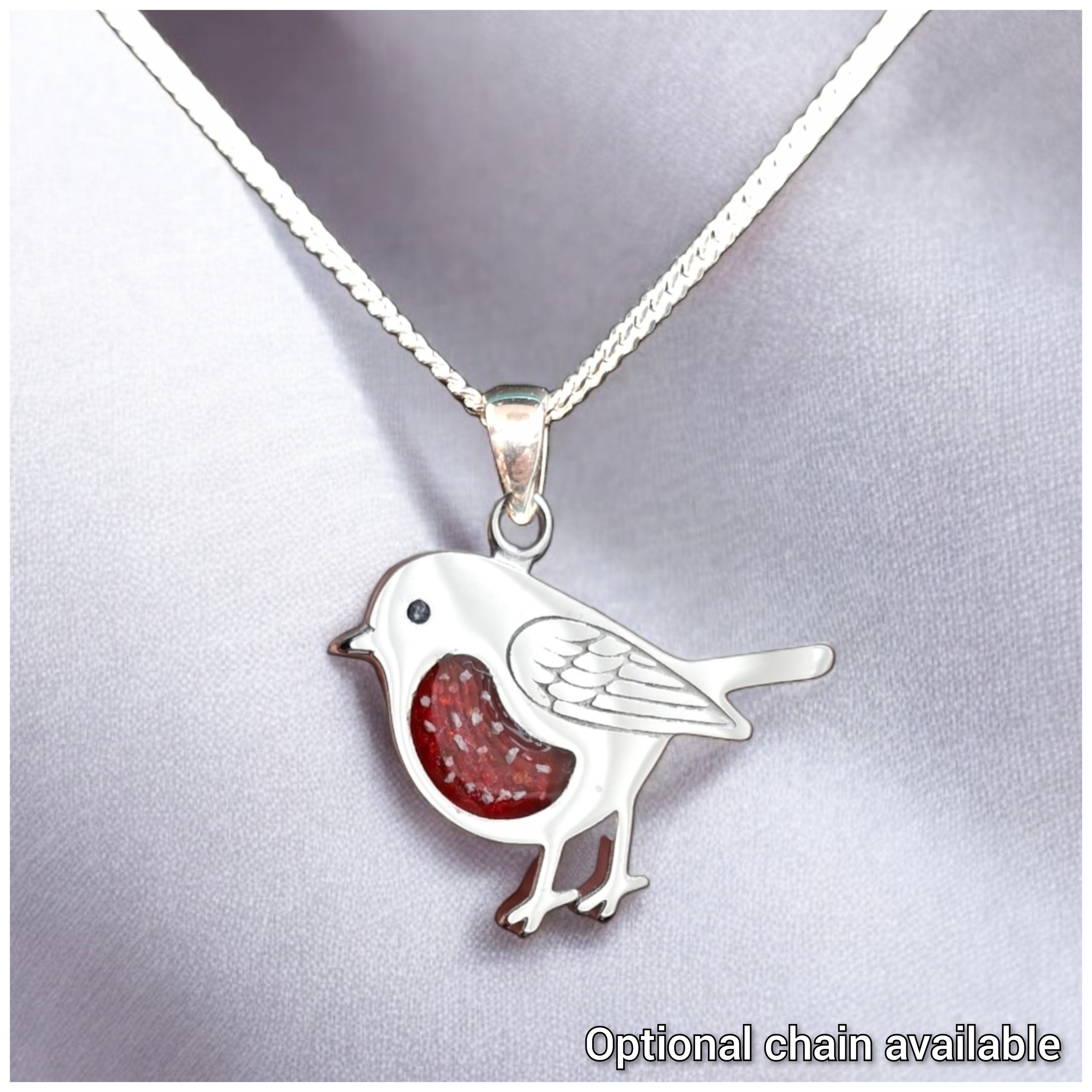 Little Robin pendant - 2D