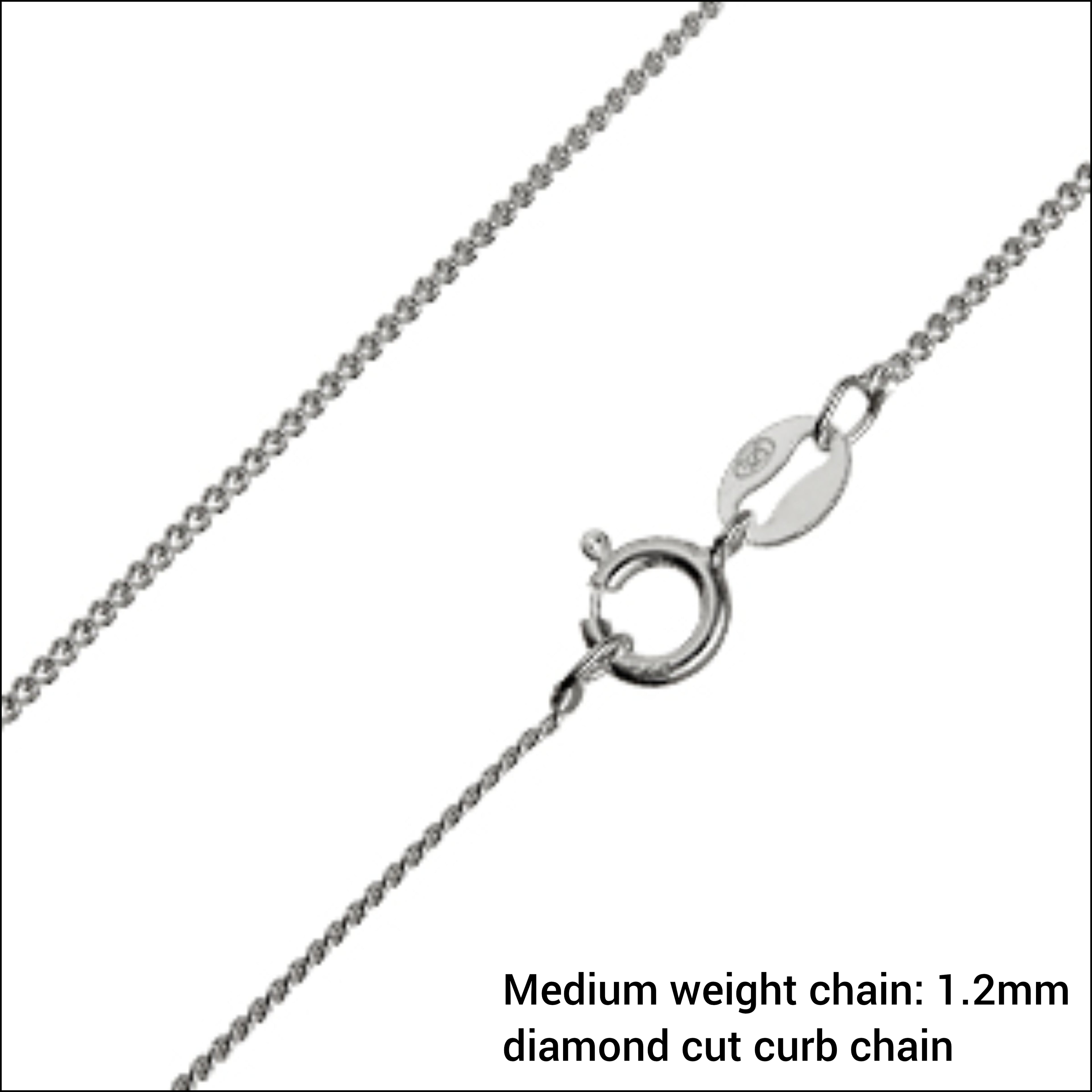 Simple round pendant