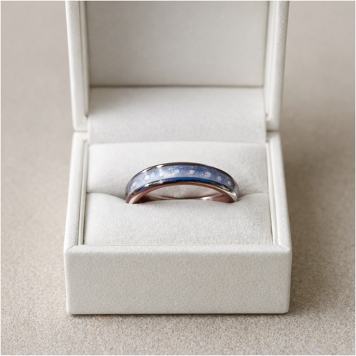 4mm width channel ring - Alternative metals