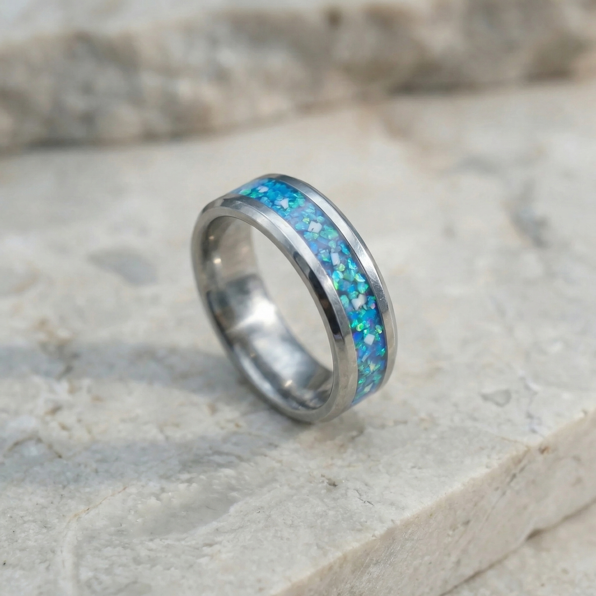 6mm width channel ring - Alternative metals