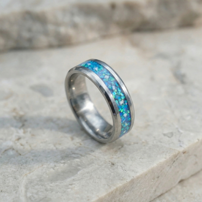 6mm width channel ring - Alternative metals