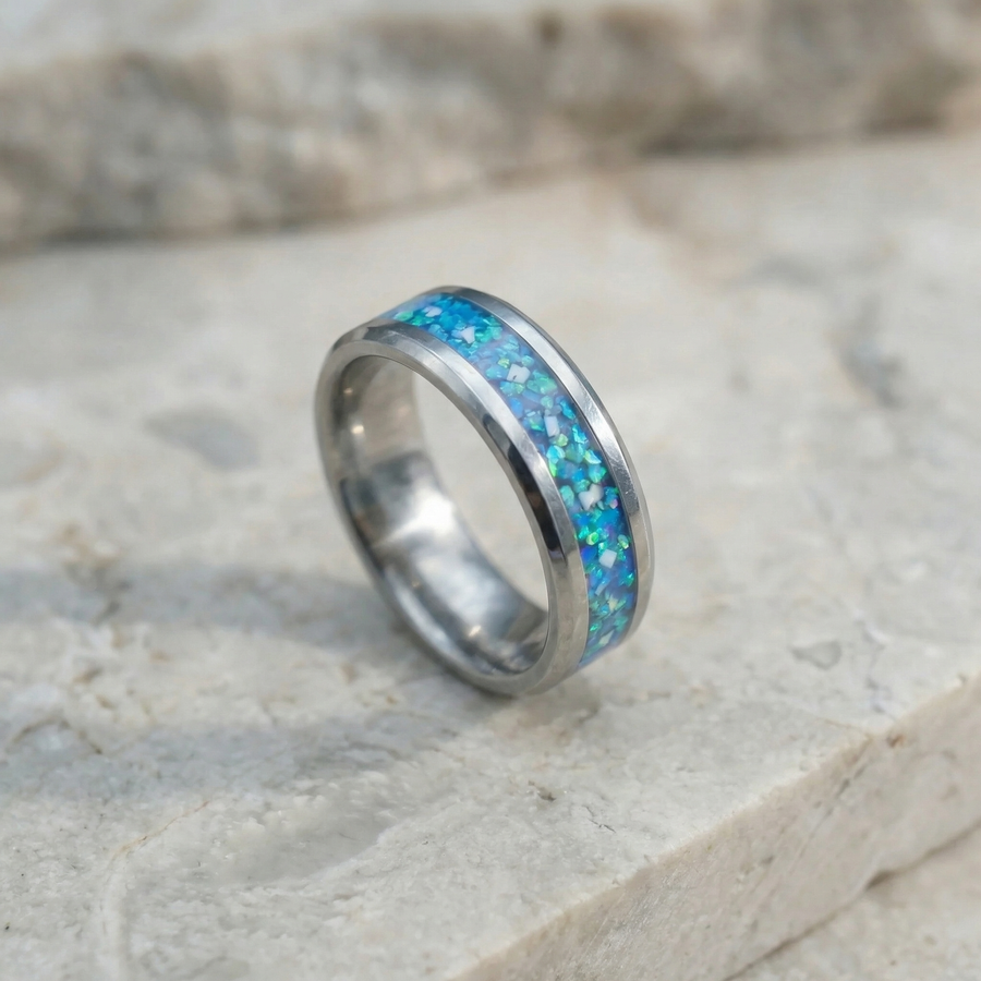 6mm width channel ring
